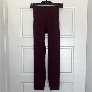 lululemon athletica High-Rise Burgundy Leggings